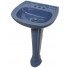 Mexican Talavera Toilet Set Yale Blue
